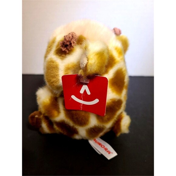 Aurora 5" GIMINY Giraffe Rolly pet 16831 Plush Stuffed Animal Toy New with Tag - Picture 2 of 3
